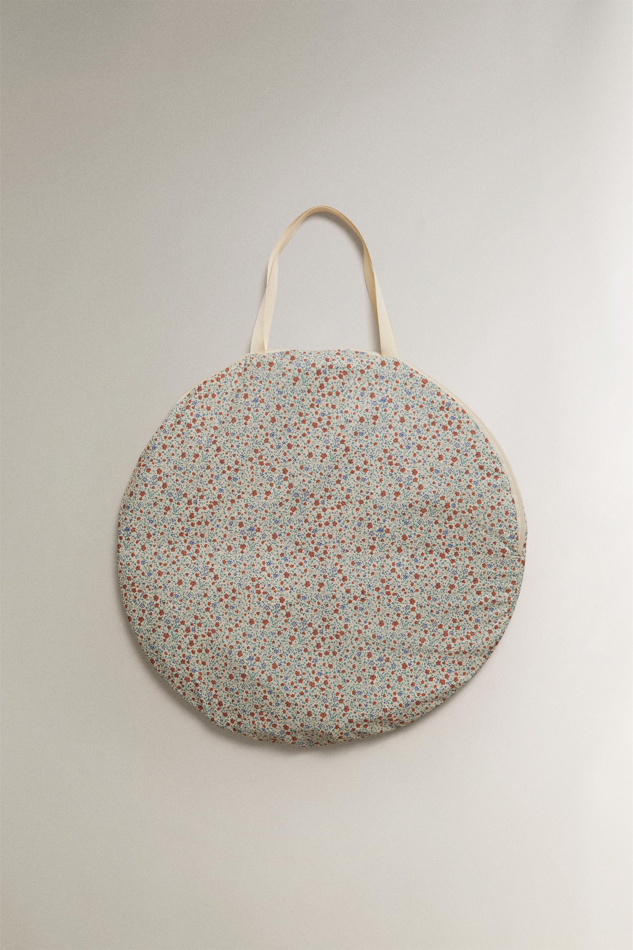 ABRI DE PLAGE ENFANT IMPRIMÉ FLORAL
